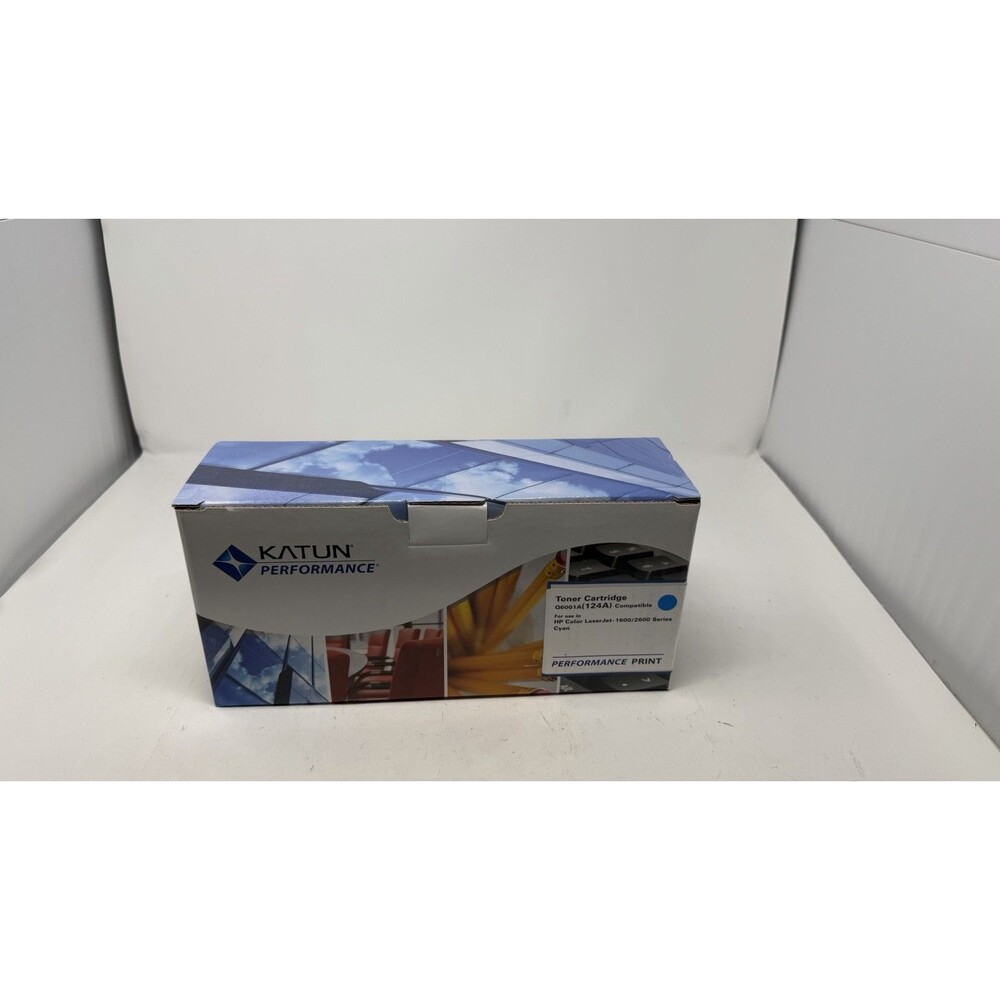 Aftermarket HP 124A Cyan Toner Cartridge Q6001A NEW